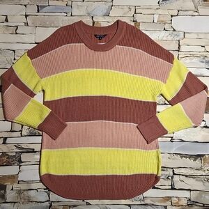 XL | George | Striped Knit Crewneck Sweater